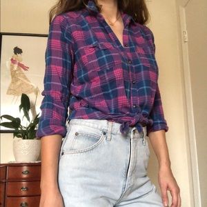 Hollister Plaid Flannel